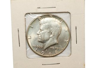 1968-D Kennedy Half Dollar 40% Silver