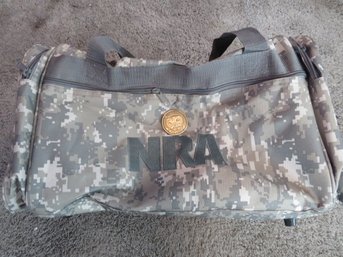 NRA Camo Gym Bag With Coin