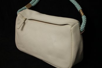Beautiful Vintage KATE SPADE White  Leather Bag With Dust Bag