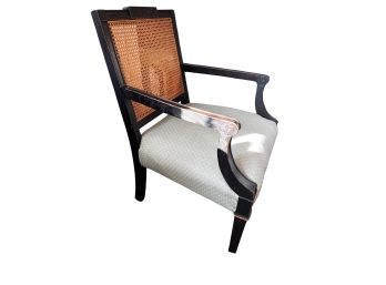 Antique Regency Cane Back Arm Chair