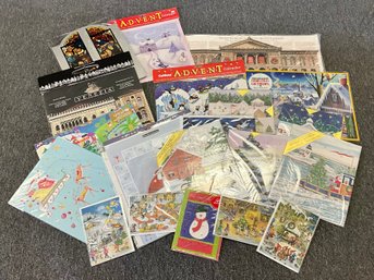 New Lot Of Advent Calendars ~ 20 Calendars ~ Metropolitan Museum Of Art, Venezia, UNICEF & More