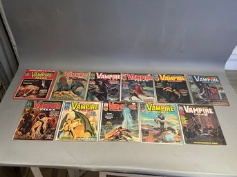 Vampire Tales Magazine Full Set #1-11