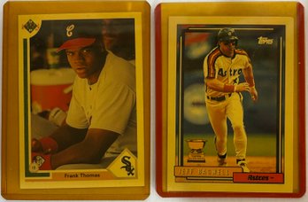 Frank Thomas & Jeff Bagwell Rookie Cards