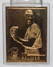 Jim Palmer 1996 Gold Card Sealed In Original Plastic Holder