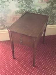 Rectangle Side Table With Drawer