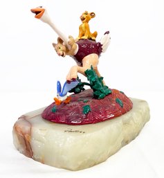 A Vintage Disney Sculpture - Signed And Numbered -