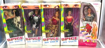 Lot Of 5 Original 12 Inch Spice Girl Dolls In Boxes