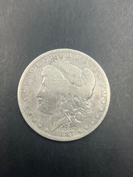 1887-O Morgan Silver Dollar