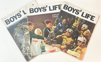Lot Of 3 1960s Boys Life Magazines
