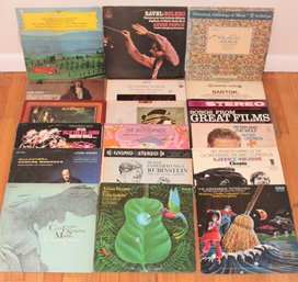 Lot Seven With 18 Classical Records Including Montoya Red Seal, Bartok, Rubinstein Living Stereo, TAS 100 List