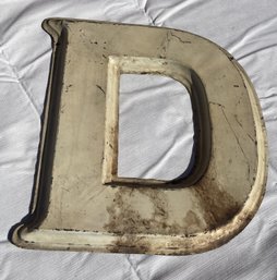 Large Vintage Advertising Letter For Storefront Or Commercial Building