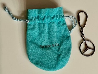 Sterling Tiffany & Co Mercedes Key Chain