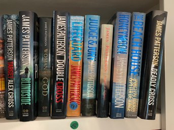 EIGHT JAMES PATTERSON FIRST EDITIONS