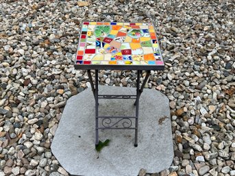 Tile Top Table