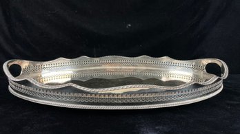 Vintage Large Silver Tray