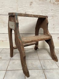 A Rustic Step Stool