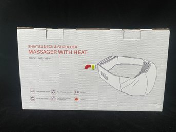 Shiatsu Neck And Shoulder Massager With Heat