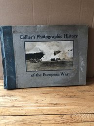 1917 Colliers Photographic History Of The European War Large Book