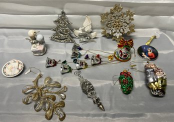 A Collection Of Christmas Ornaments