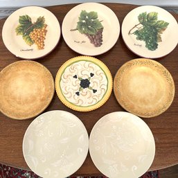 An Assortment Of 9 Inch Salad Plates - Complimentary Grouping