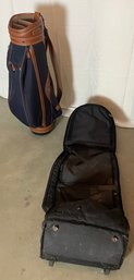 Two Golf Bags One Travel Bag