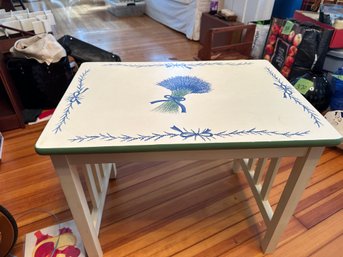 Painted Side Table