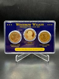 Woodrow Wilson Presidential Coin Set