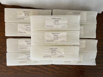 Eleven 1 LB Slabs Of Candlewax #W5034 By Candlewic - NEW