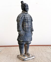 A Vintage Chinese Xian Warrior Statue