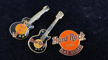 Vintage 80s Hard Rock Cafe Pins