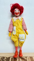 A Vintage Collectible Ronald McDonald Articulated Doll - 8'h