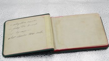 1930s Autograph Book Not All Pages Photographed