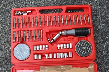 Screwdriver And Socket Set With Lots Of Bits