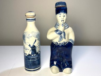 Hand-Crafted Delft Decanters
