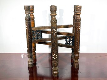 An Antique Moroccan Coffee Table Base