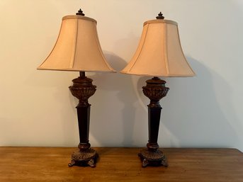 Pair Of Accent Table Lamps