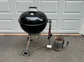 Webber Kettle Grill With Charcoal Starter