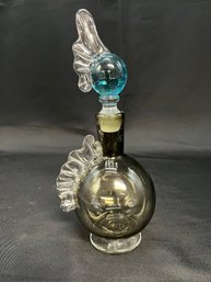 Bob Crooks English Glassmaker  Prototype Perfume Bottle For Tiffany - ONE OF A KIND - Authenticated