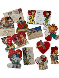 Lot Of 1950s Valentines Day Cards