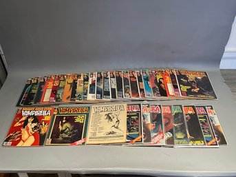 Lot Of 35 Vintage Vampirella Magazines