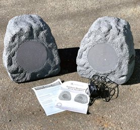 Innovative Technologies Outdoor Bluetooth Rock Speakers-ITSBO358P5