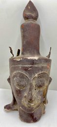 Antique Metal Puppet Head Artifact From Myanmar