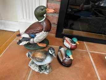Collection Of Duck & Goose Figurines