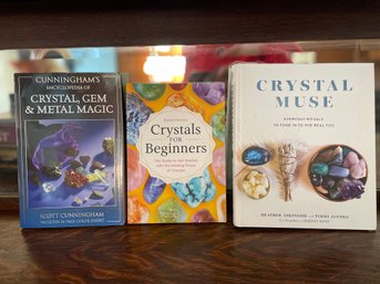 Books Pertaining To Crystals Including Crystals For Beginners