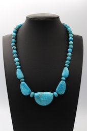 Desert Rose Trading Turquoise & Sterling Silver Necklace