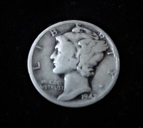 U.S. 1942 Mercury Silver Dime