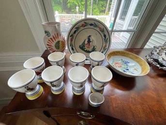 QUIMPER POTTERY LOT