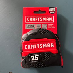 A Brand New Craftsman 25' Measuring Tape