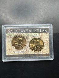 2003 Philadelphia And Denver Sacagawea Dollars