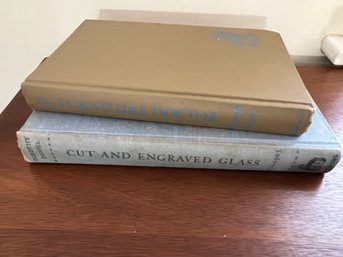 Pair Of Vintage Books On Antique Collecting: 'Cut & Engraved Glass' & 'Furniture Doctor'